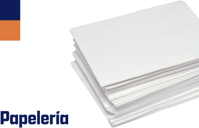 papel por caja